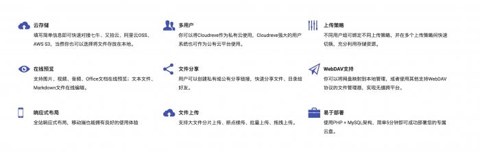 图片[2]-全新PHP云盘网盘系统Cloudreve程序源码一键安装版+可对接多家云存储网盘-淘源码网