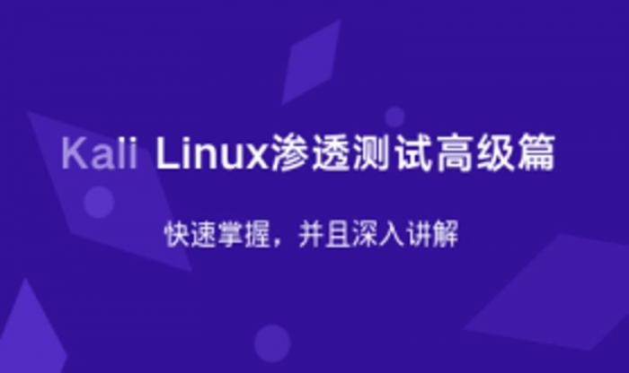 Kali Linux渗透测试高级篇-淘源码网