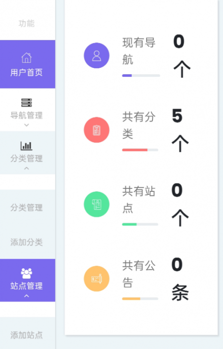 导航网源码系统分享+一键收录