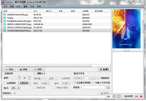 图片大小压缩软件(Caesium)1.7.0 绿色中文版-淘源码网